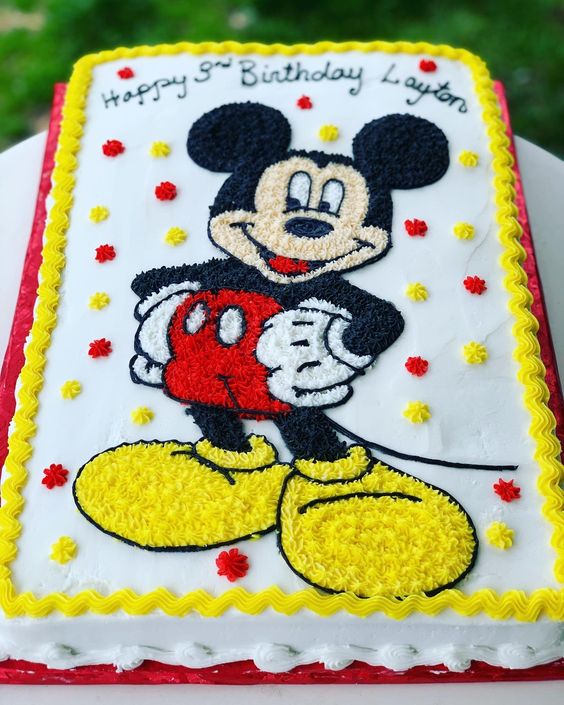 ▷+100 Ideas De Pasteles De Mickey Mouse
